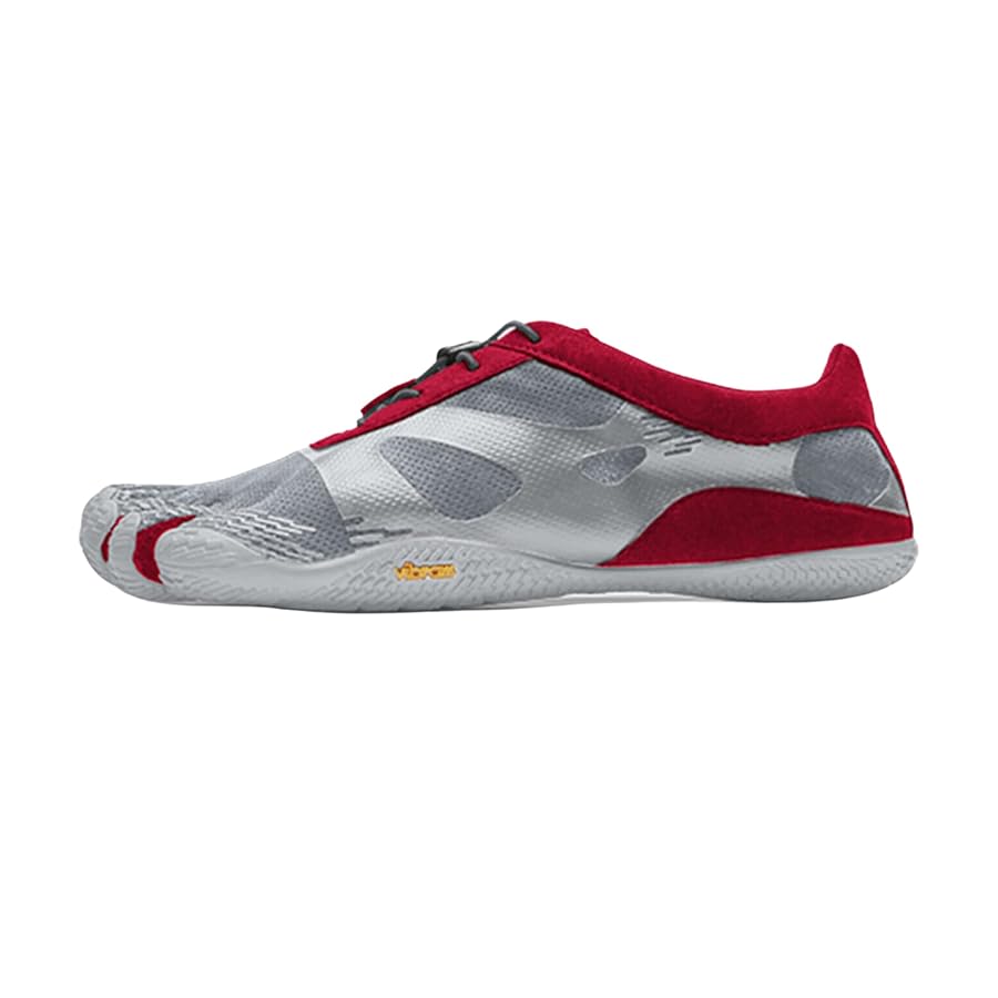 Amazon.com | Vibram Men's FiveFingers KSO EVO, Grey/Red, 37